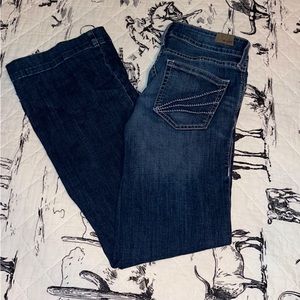 Ariat Trouser Perfect Rise Aisha Wide Leg Trouser Jean 27x32 Short